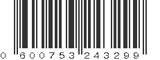 UPC 600753243299