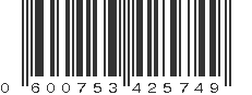 UPC 600753425749