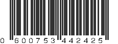 UPC 600753442425