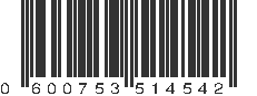 UPC 600753514542