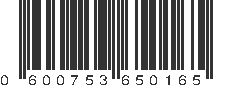 UPC 600753650165