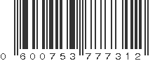 UPC 600753777312