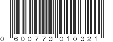 UPC 600773010321