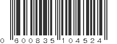 UPC 600835104524