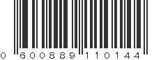 UPC 600889110144