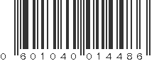 UPC 601040014486