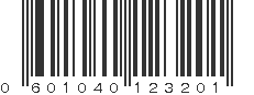 UPC 601040123201