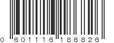 UPC 601116186826