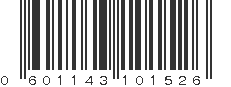 UPC 601143101526