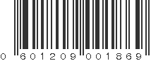 UPC 601209001869