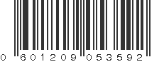 UPC 601209053592