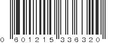 UPC 601215336320