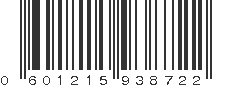 UPC 601215938722