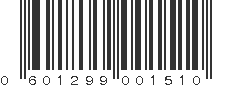 UPC 601299001510