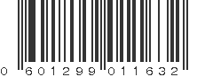 UPC 601299011632