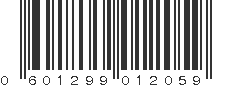 UPC 601299012059