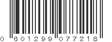 UPC 601299077218