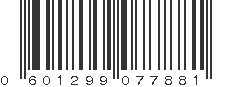 UPC 601299077881