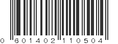 UPC 601402110504