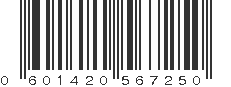 UPC 601420567250