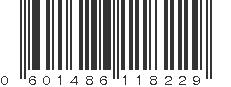 UPC 601486118229