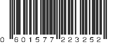 UPC 601577223252