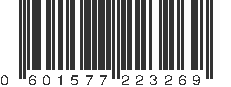 UPC 601577223269