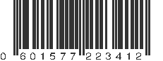 UPC 601577223412