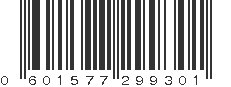 UPC 601577299301