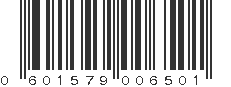 UPC 601579006501