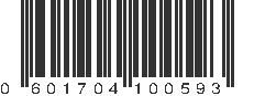 UPC 601704100593