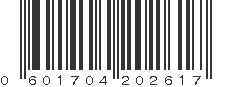 UPC 601704202617