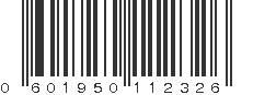 UPC 601950112326