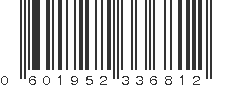 UPC 601952336812