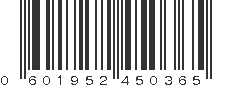 UPC 601952450365