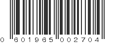 UPC 601965002704