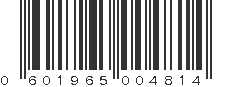 UPC 601965004814