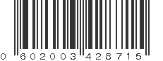 UPC 602003428715