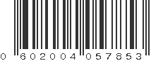 UPC 602004057853