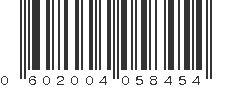 UPC 602004058454