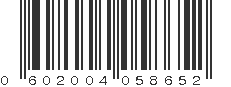 UPC 602004058652