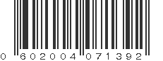 UPC 602004071392