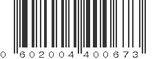 UPC 602004400673