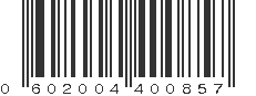 UPC 602004400857