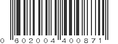 UPC 602004400871