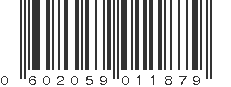 UPC 602059011879