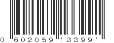 UPC 602059133991