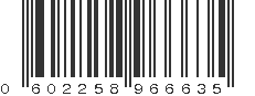 UPC 602258966635