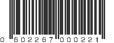 UPC 602267000221