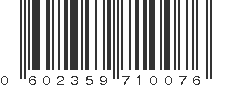 UPC 602359710076